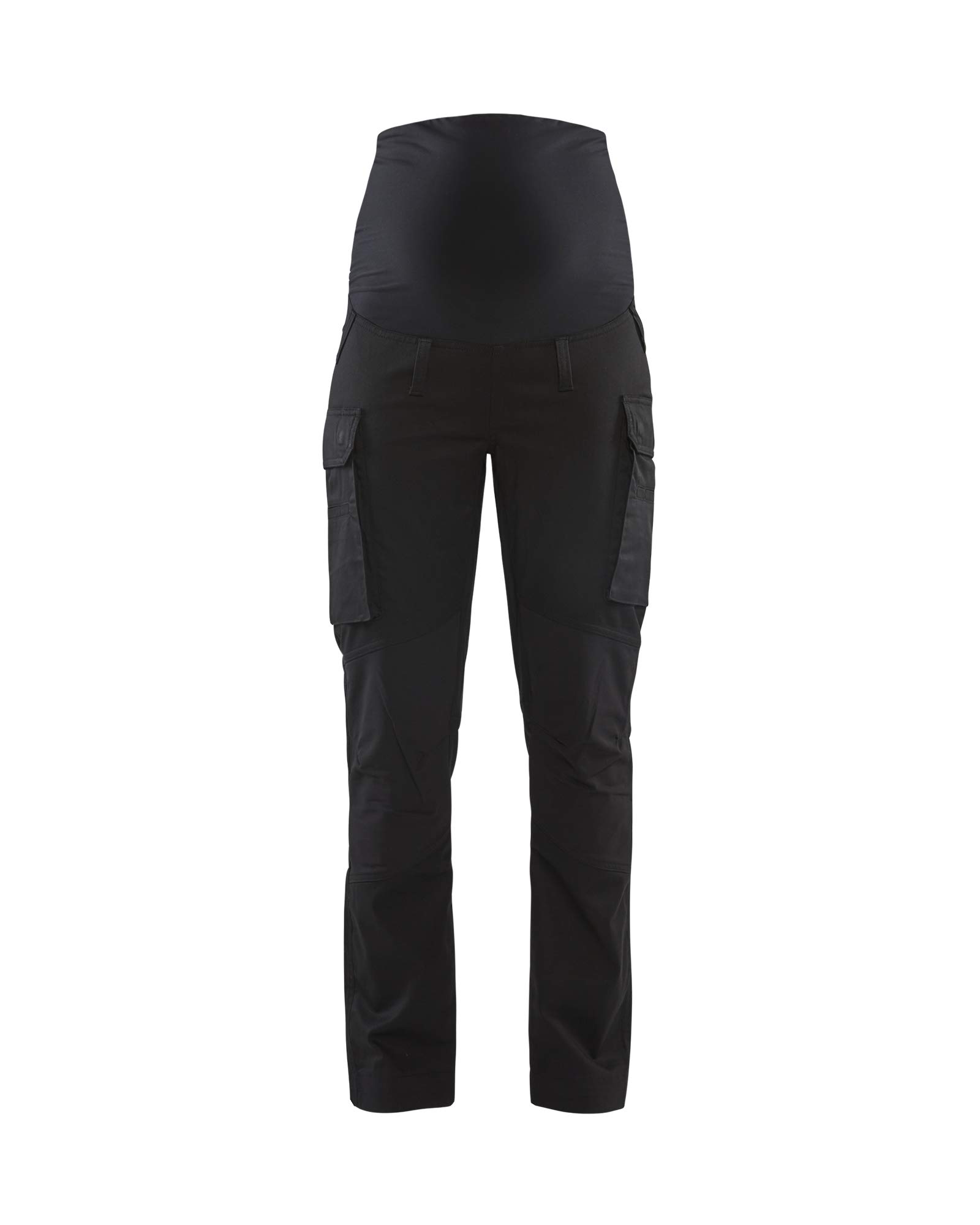 bl-kl-der-7101-umstandshose-damen-arbeitshose-stretch-schwarz image 1
