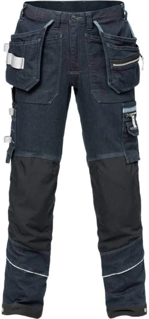 fristads-kansas-handwerker-stretch-jeans-2131-dcs-indigoblau-gr-e-d100 image 1