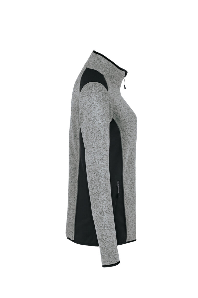 hakro-no-236-damen-strickfleecejacke-mit-softshell image 6