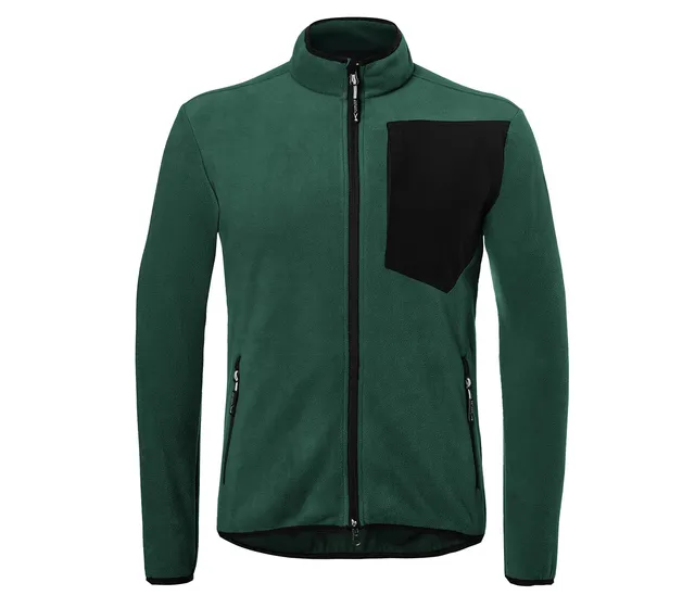 k-bler-workwear-fleecejacke-mit-k-rpernahem-schnitt-und-kontrast-details image 1
