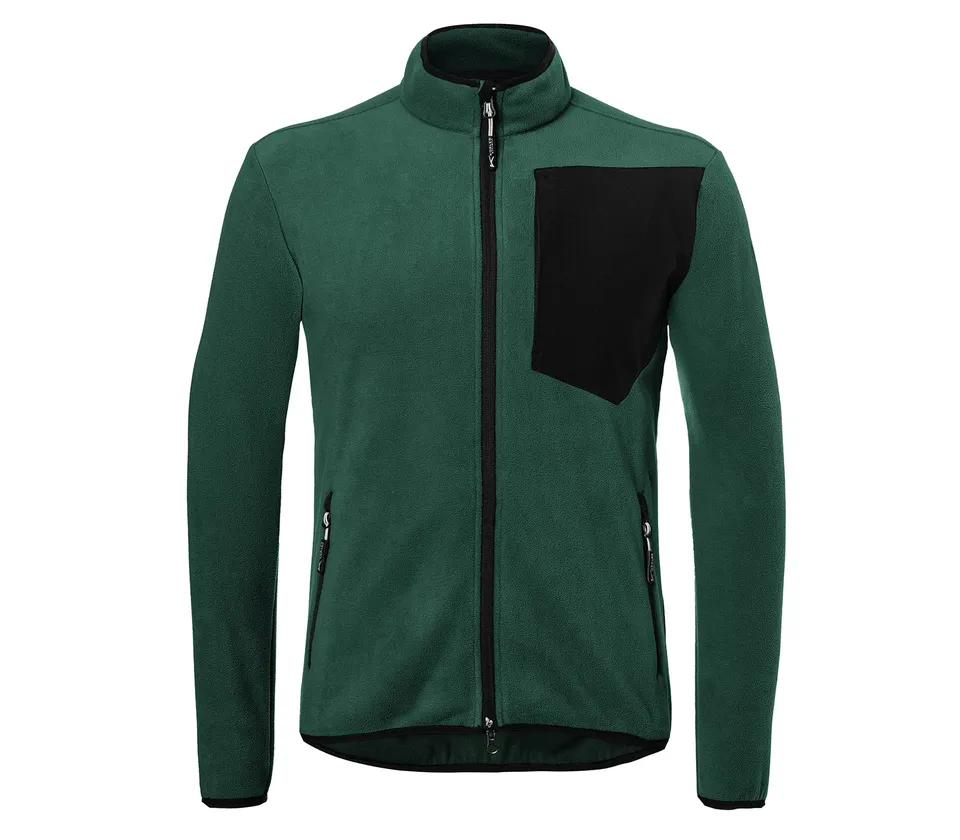 k-bler-workwear-fleecejacke-mit-k-rpernahem-schnitt-und-kontrast-details image 1