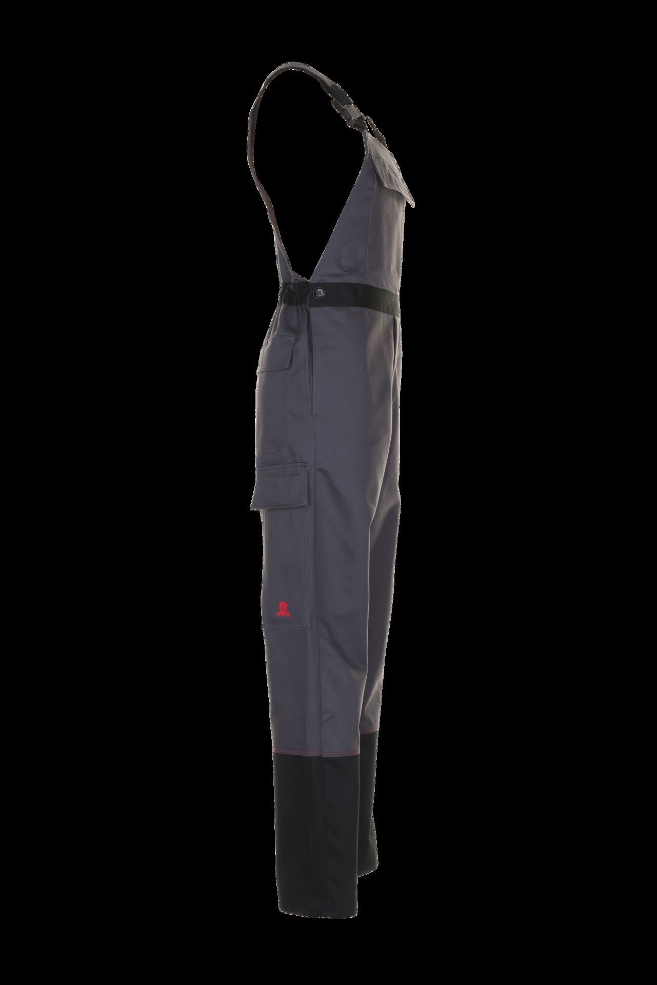 planam-weld-shield-5530-latzhose-grau-schwarz-gr-e-44-flammhemmend-antistatisch image 3