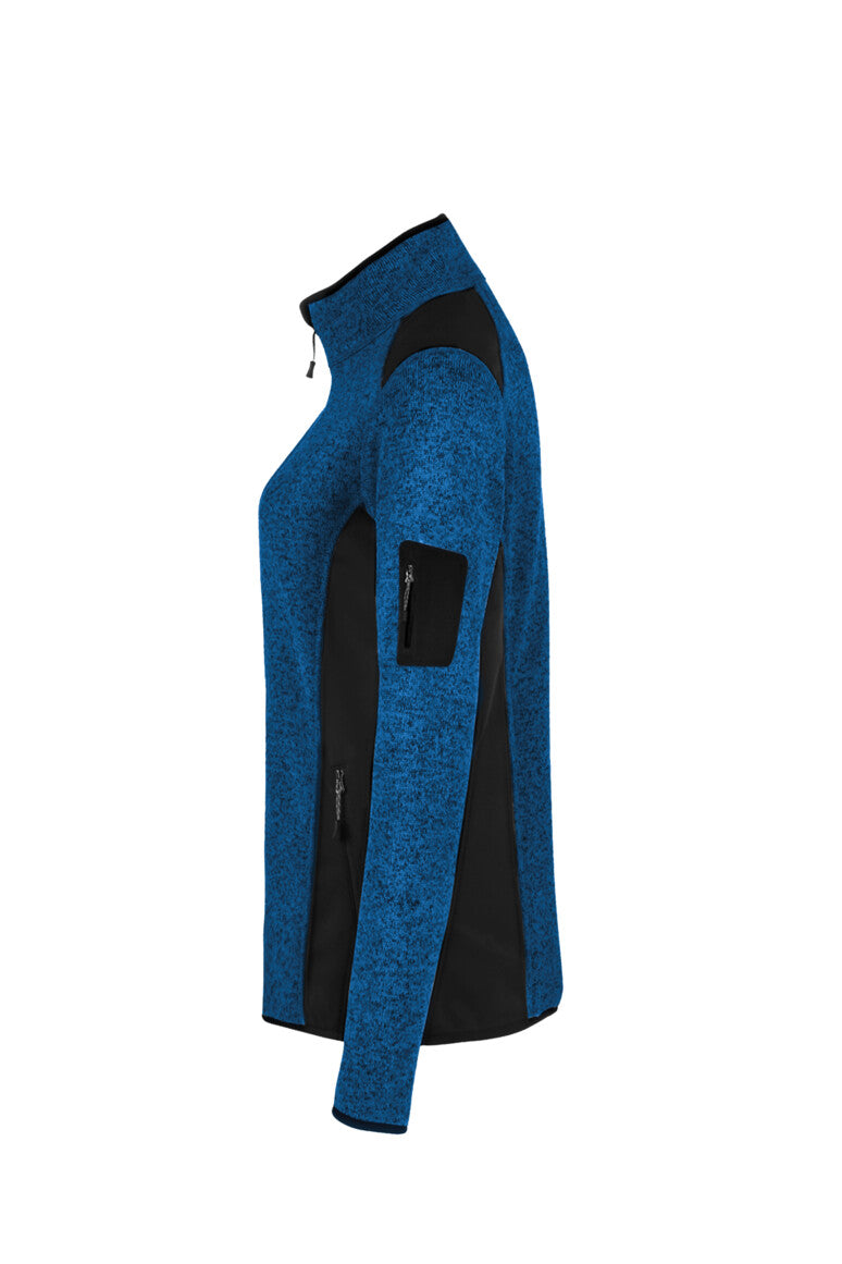hakro-no-236-damen-strickfleecejacke-mit-softshell image 8