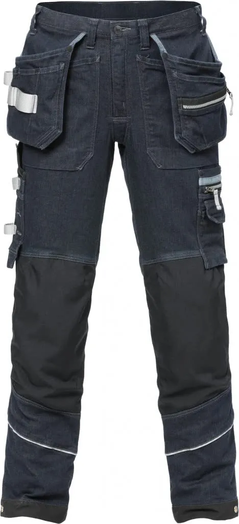 fristads-kansas-2131-dcs-handwerker-stretch-jeans-indigoblau-c44 image 1