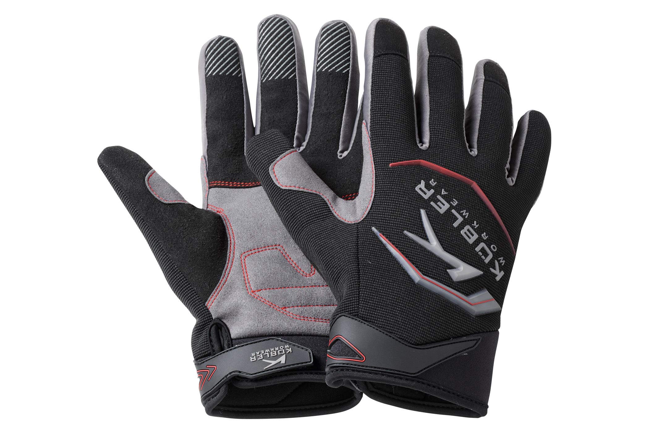 k-bler-pulse-arbeitshandschuhe-m-montagehandschuhe-schwarz-mittelgrau image 2
