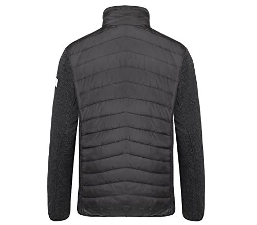 k-bler-weather-hybridjacke-strickfleece-stepp-schwarz-dunkelgrau-3xl image 4