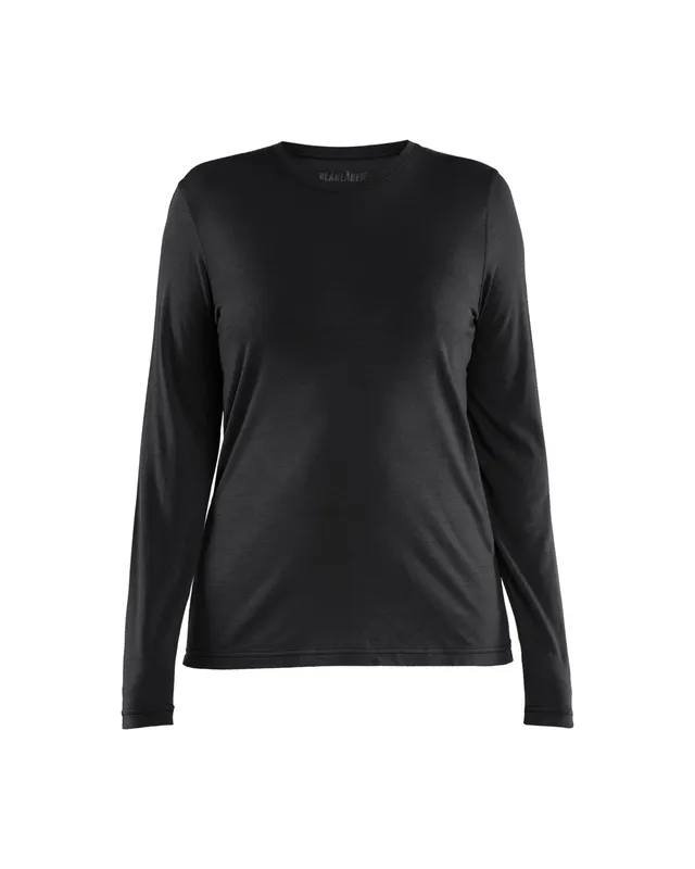 bl-kl-der-3539-damen-langarm-arbeits-t-shirt-merinowolle-schwarz-xxxl image 1