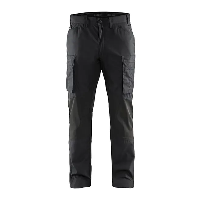bl-kl-der-1457-service-stretch-arbeitshose-schwarz-d104 image 1