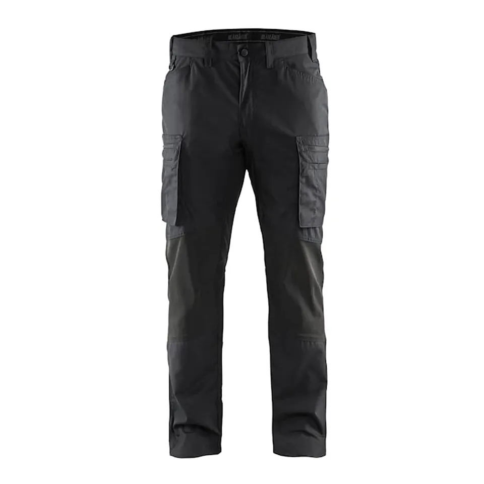 bl-kl-der-1457-service-stretch-arbeitshose-schwarz-d104 image 1