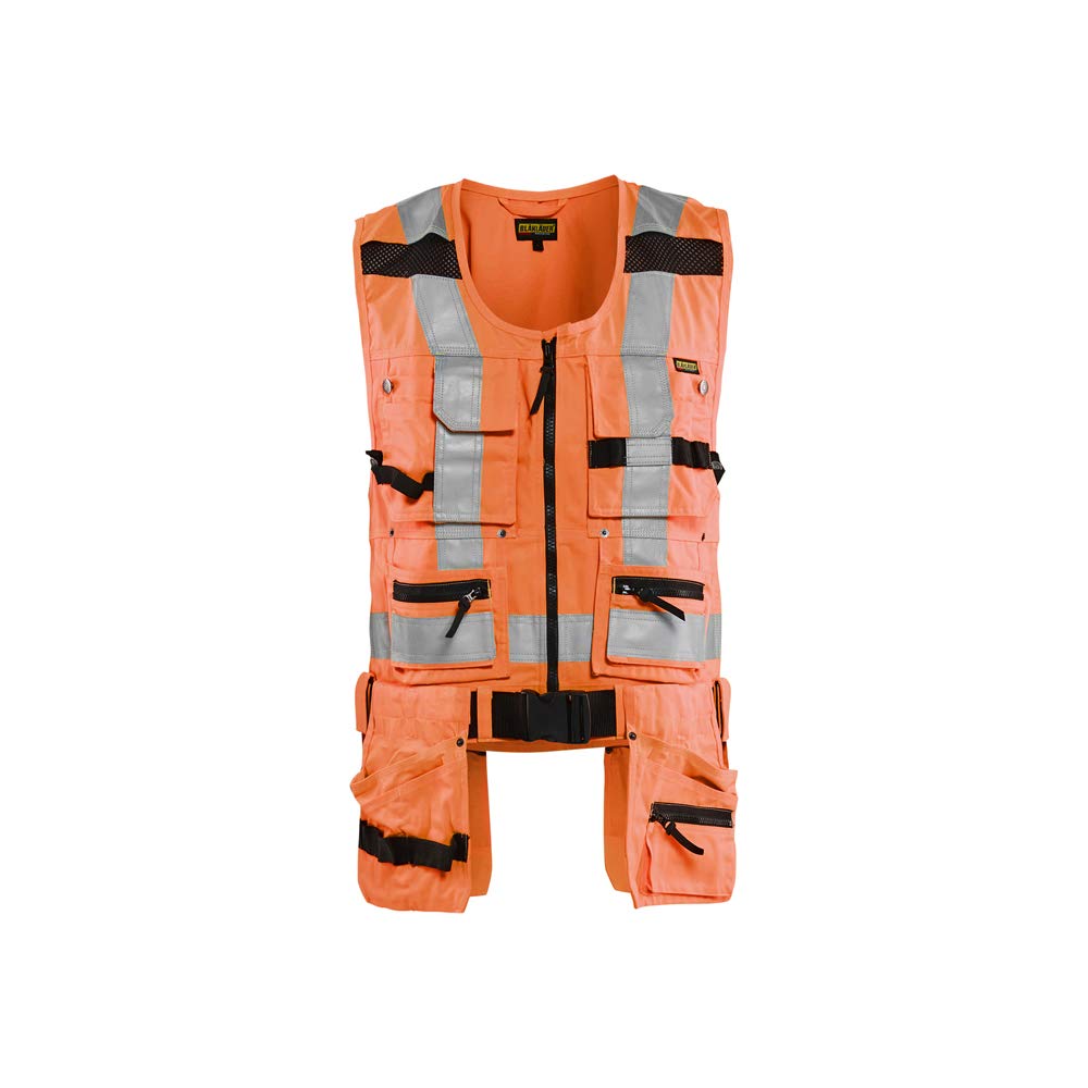 bl-kl-der-3032-high-vis-werkzeugweste-gelb-fluoreszierend-handwerkerweste image 4