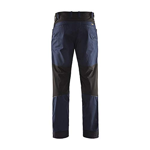 bl-kl-der-1456-service-arbeitshose-mit-stretch-dunkelmarine-schwarz-d108 image 5