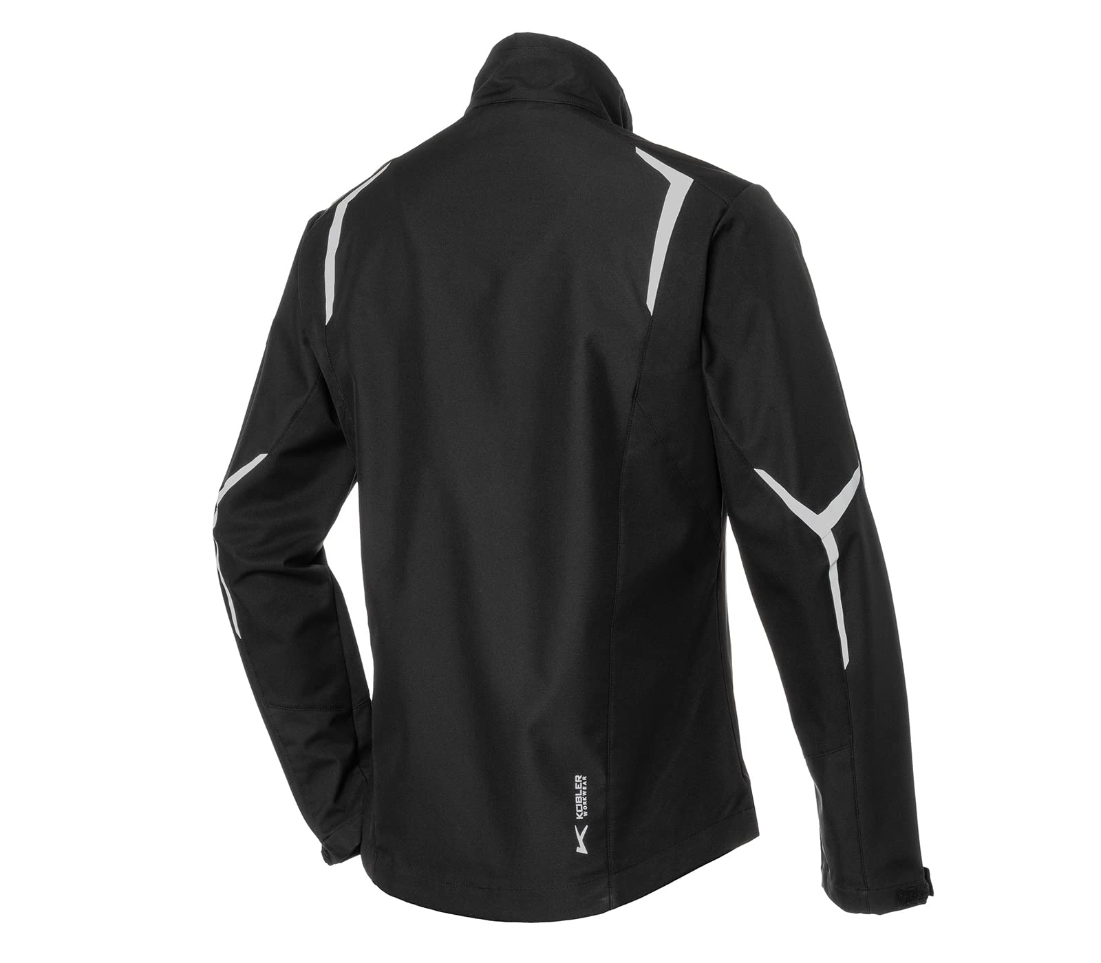 k-bler-bodyforce-softshelljacke-athletische-workwear-jacke-mit-reflex-details image 2