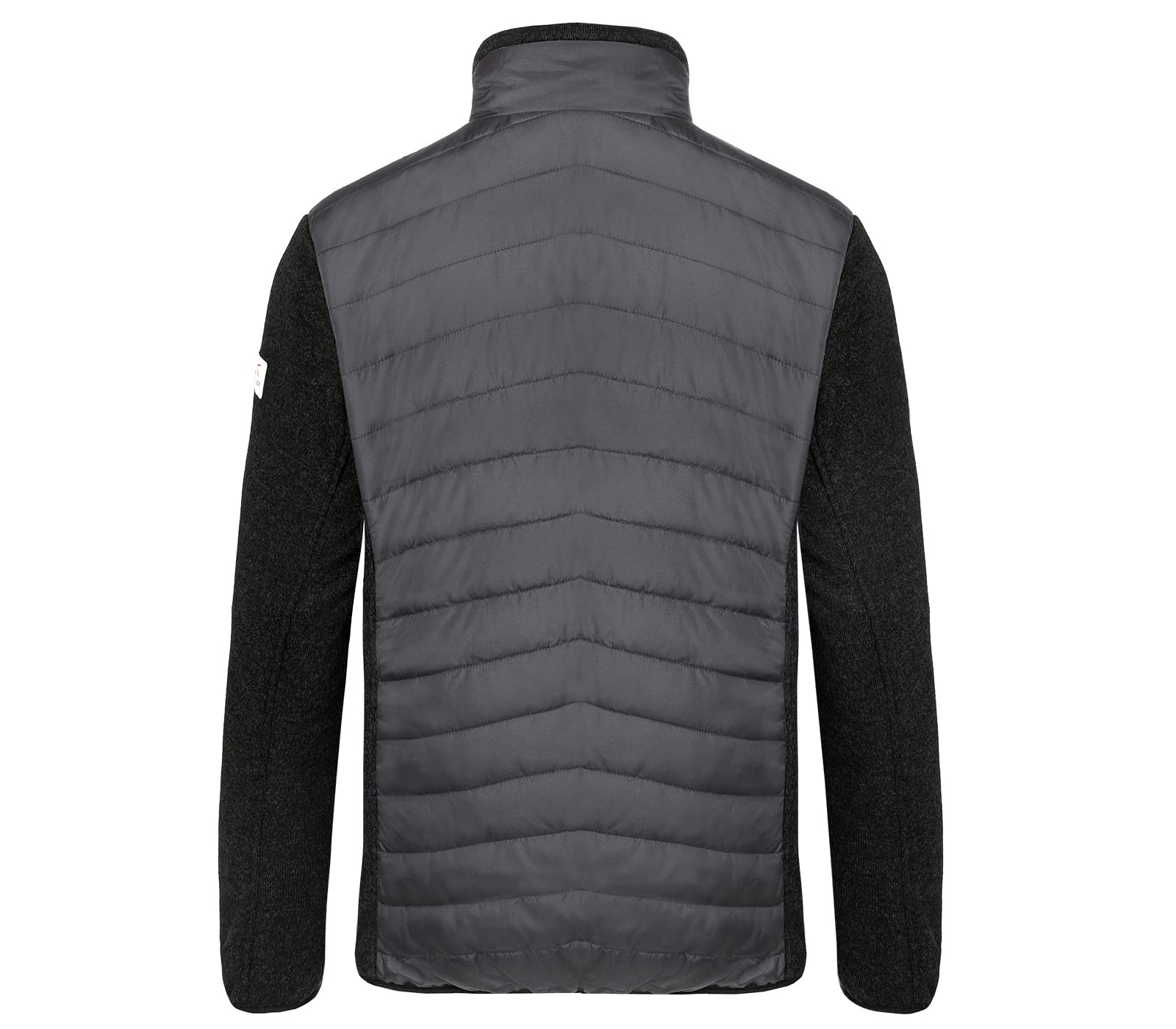 k-bler-hybridjacke-arbeitshybridjacke-strickfleece-stepp-anthrazit-dunkelgrau-gr image 2
