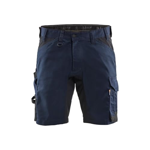 bl-kl-der-1753-stretch-2d-arbeitsshorts-marine-gr-e-l-c52-fr46 image 2