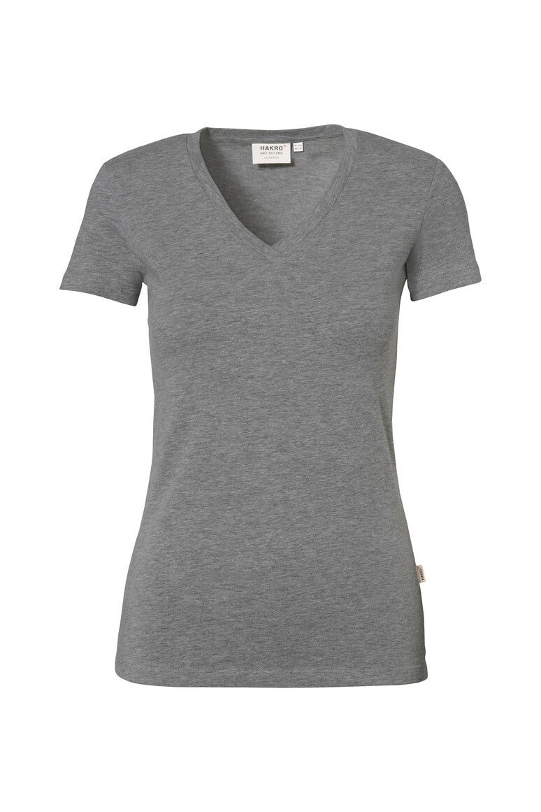 hakro-no-172-damen-v-shirt-stretch-damen-t-shirt-body-fit image 1