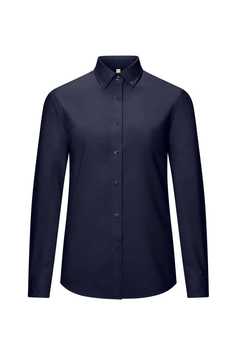 hakro-no-138-oxford-bluse-comfort-fit-damen-oversize-bluse-aus-baumwolle image 1