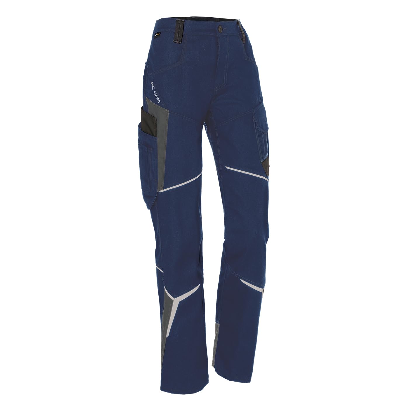 k-bler-bodyforce-damen-arbeitshose-mit-stretch-und-reflex-damenhose image 4