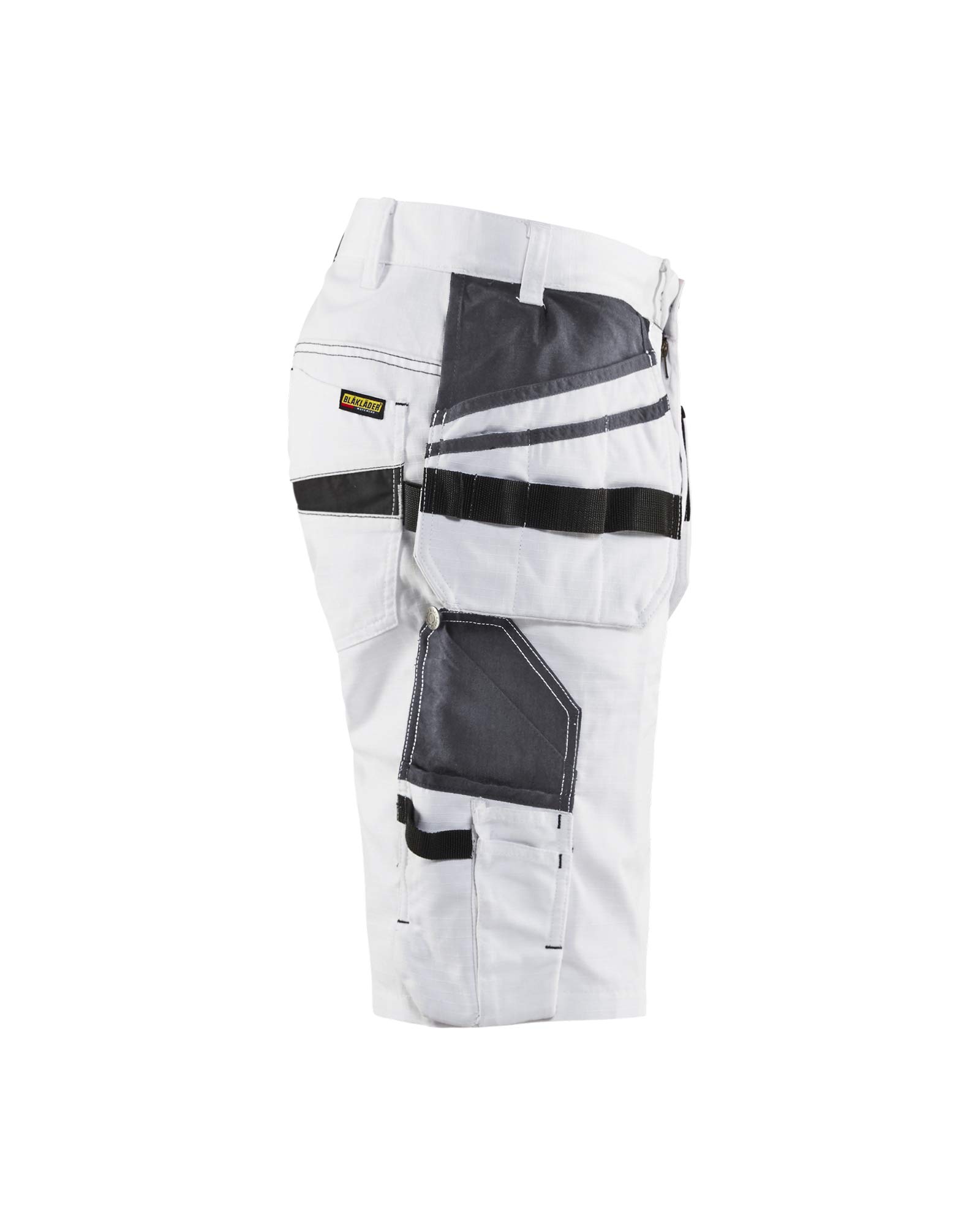 bl-kl-der-1099-maler-shorts-mit-stretch-wei-dunkelgrau image 3