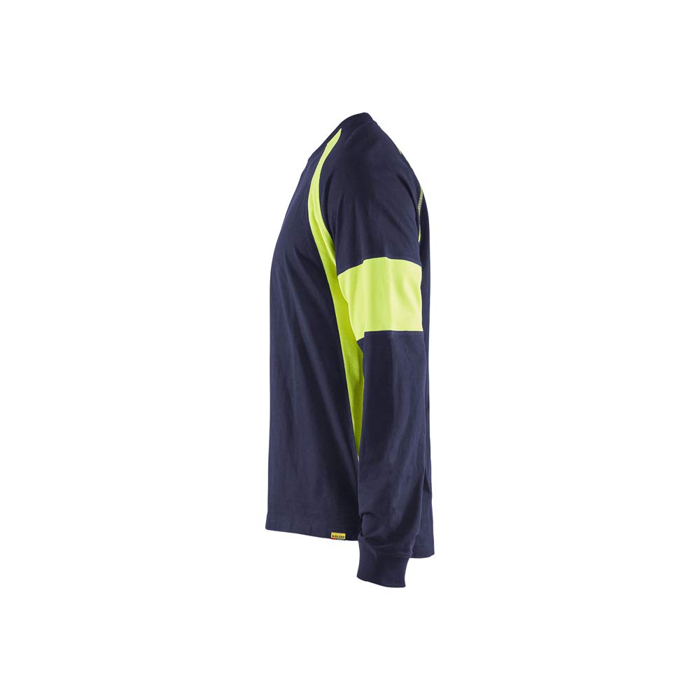 bl-kl-der-3520-langarm-t-shirt-marineblau-gelb-gr-e-l image 3