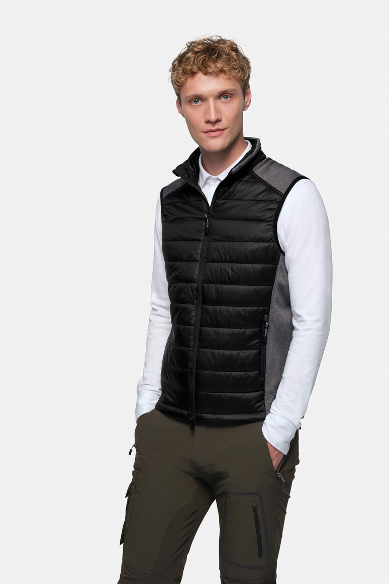 hakro-no-864-hybridweste-contrast-softshell-weste image 2
