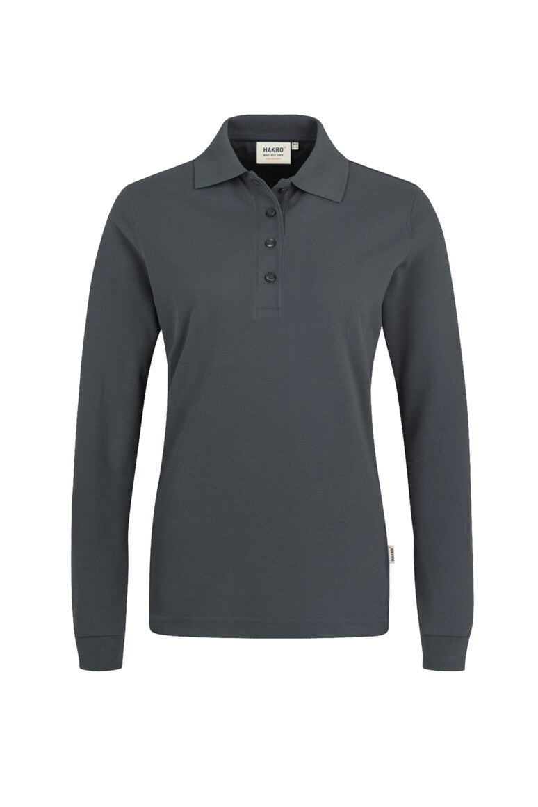 hakro-no-215-damen-longsleeve-poloshirt-mikralinar-regular-fit-langarm-polo image 1