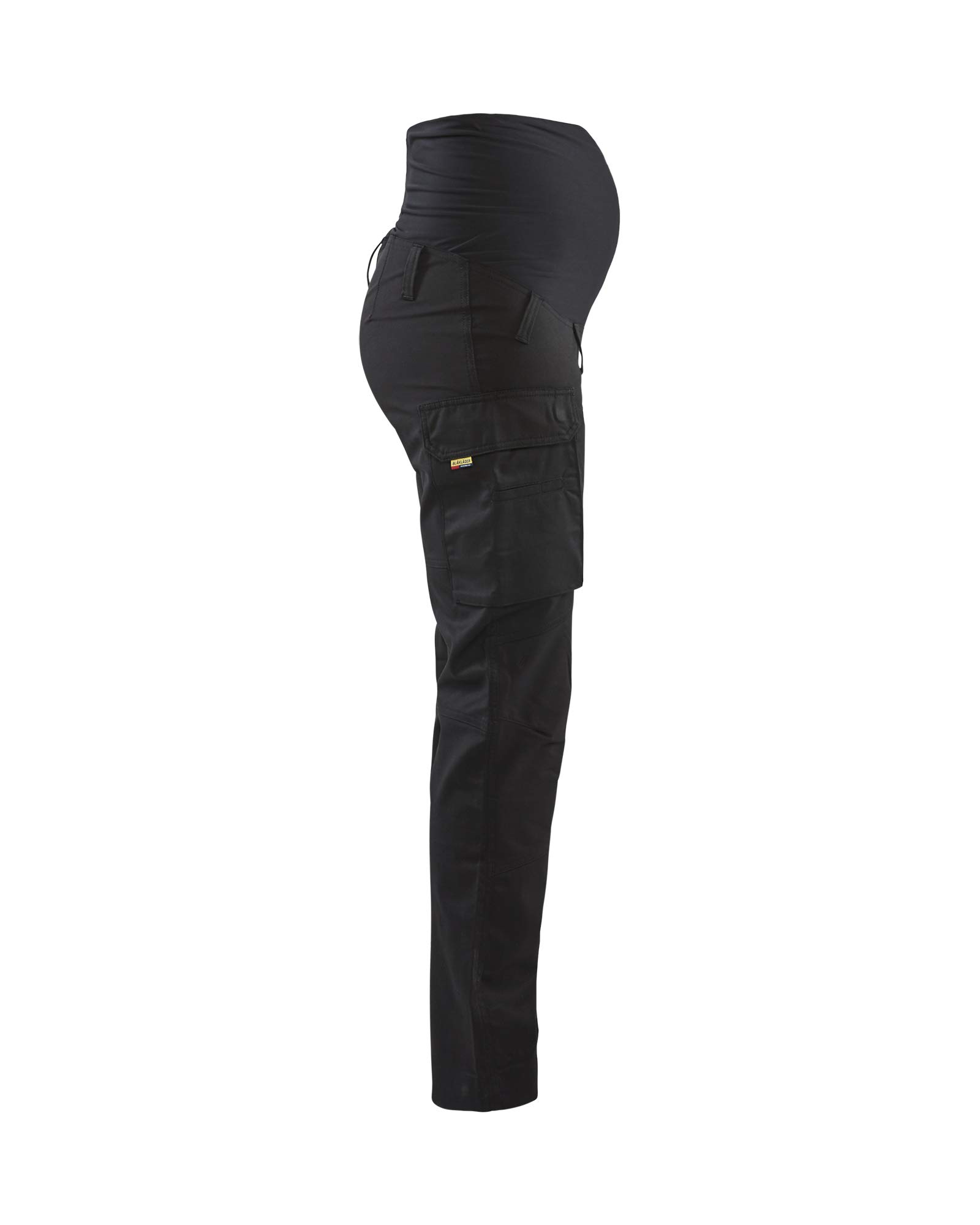bl-kl-der-7101-umstandshose-damen-arbeitshose-stretch-schwarz image 4