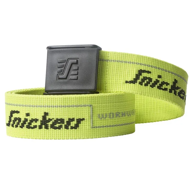 snickers-workwear-logo-g-rtel-schwarz-130-cm image 1