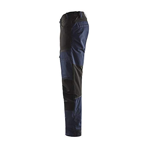 bl-kl-der-1456-service-arbeitshose-mit-stretch-dunkelmarine-schwarz-d108 image 6