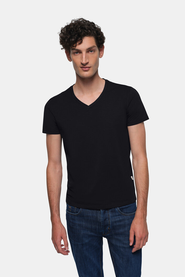 hakro-no-272-v-shirt-stretch-t-shirt-regular-fit image 7