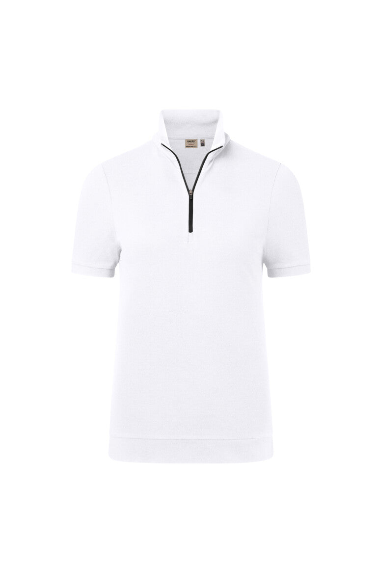 hakro-no-334-damen-zip-shirt-piqu-mikralinar-eco-regular-fit image 1
