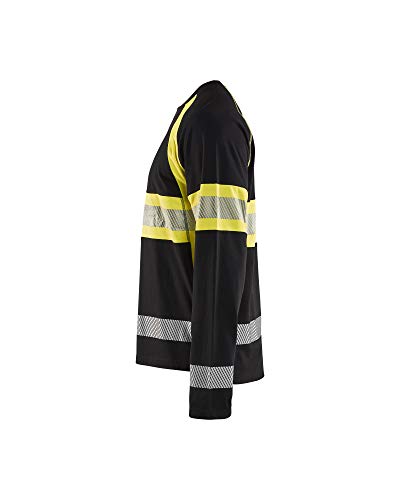 bl-kl-der-3510-high-vis-langarm-shirt-schwarz-gelb-l image 8