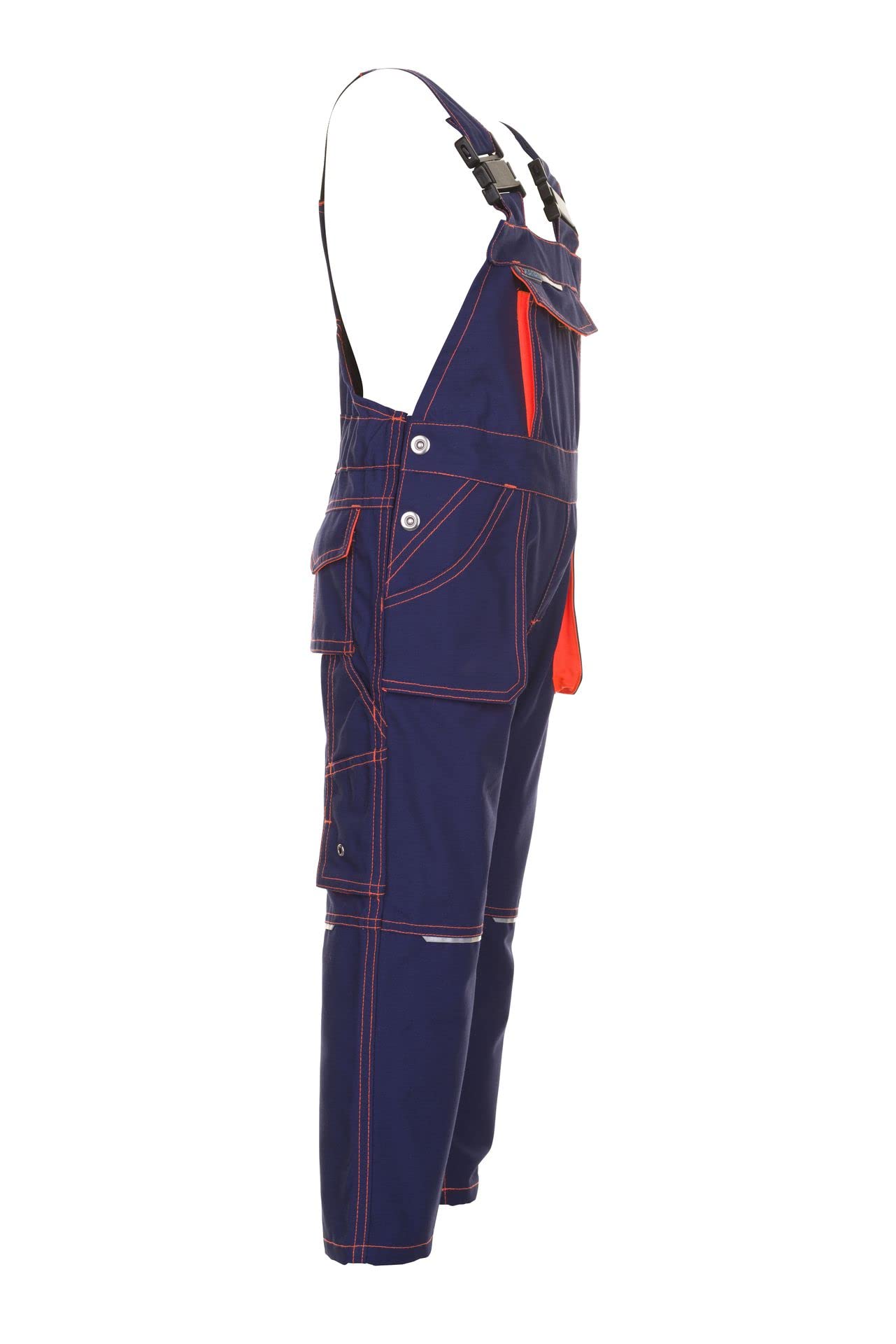 planam-basalt-junior-latzhose-oliv-orange-gr-e-98-104 image 2