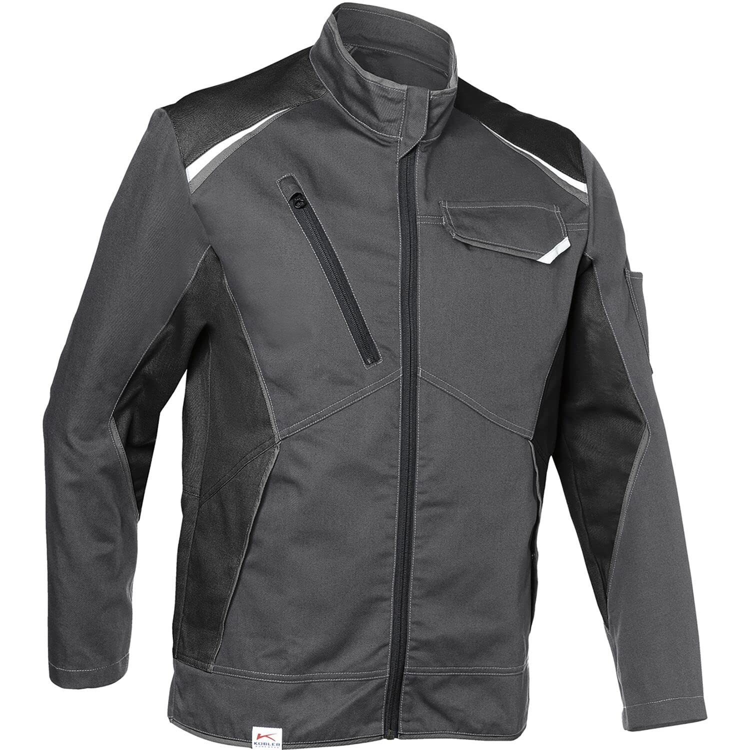 k-bler-iconiq-jacke-anthrazit-schwarz-gr-xl image 1