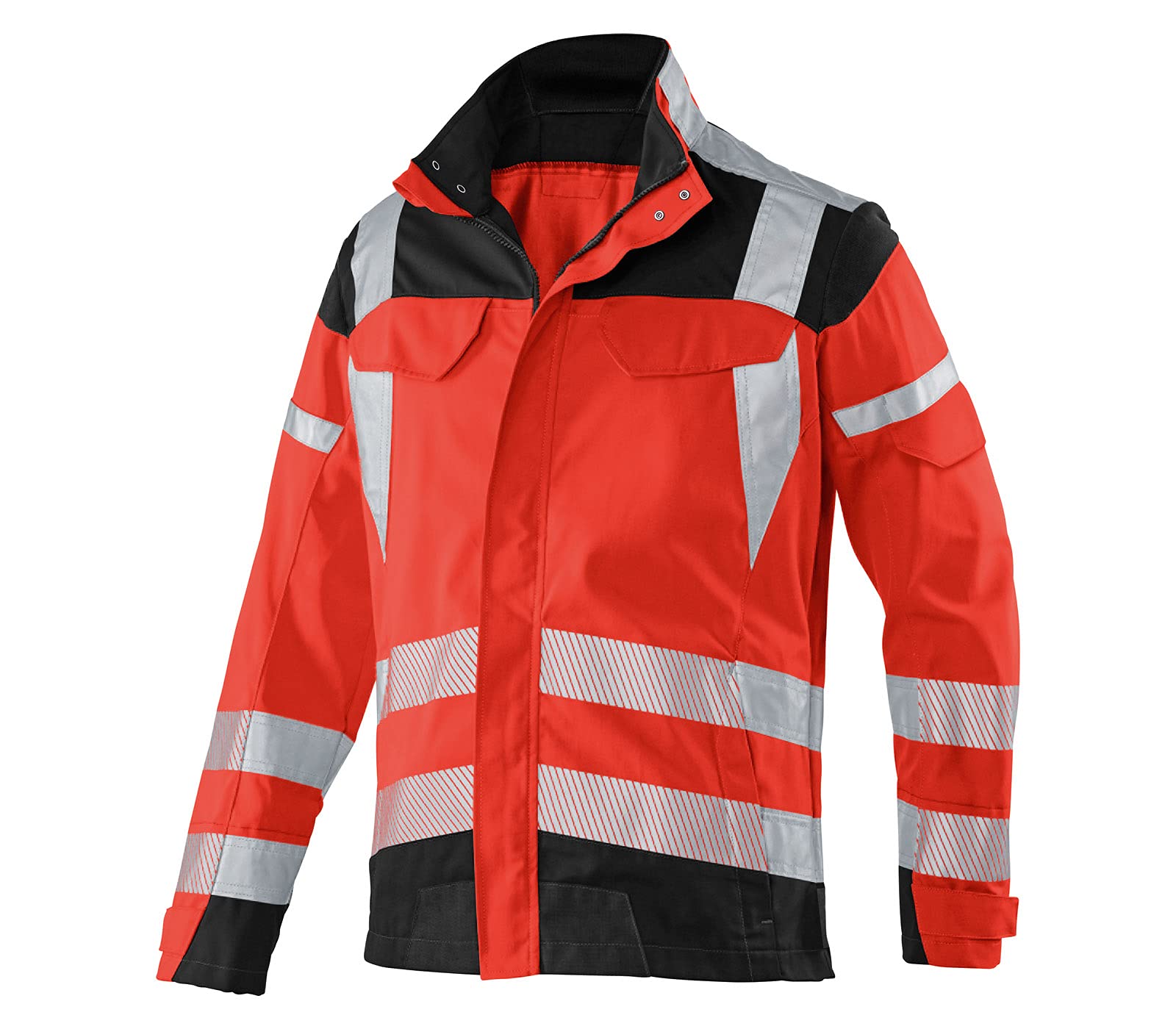 k-bler-reflectiq-arbeitsjacke-psa-2-gr-62-warnschutzjacke-warngelb-dunkelblau image 7