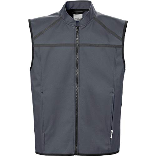 fristads-fusion-softshellweste-rmellos-dunkelgrau-gr-e-s-100-polyester image 3