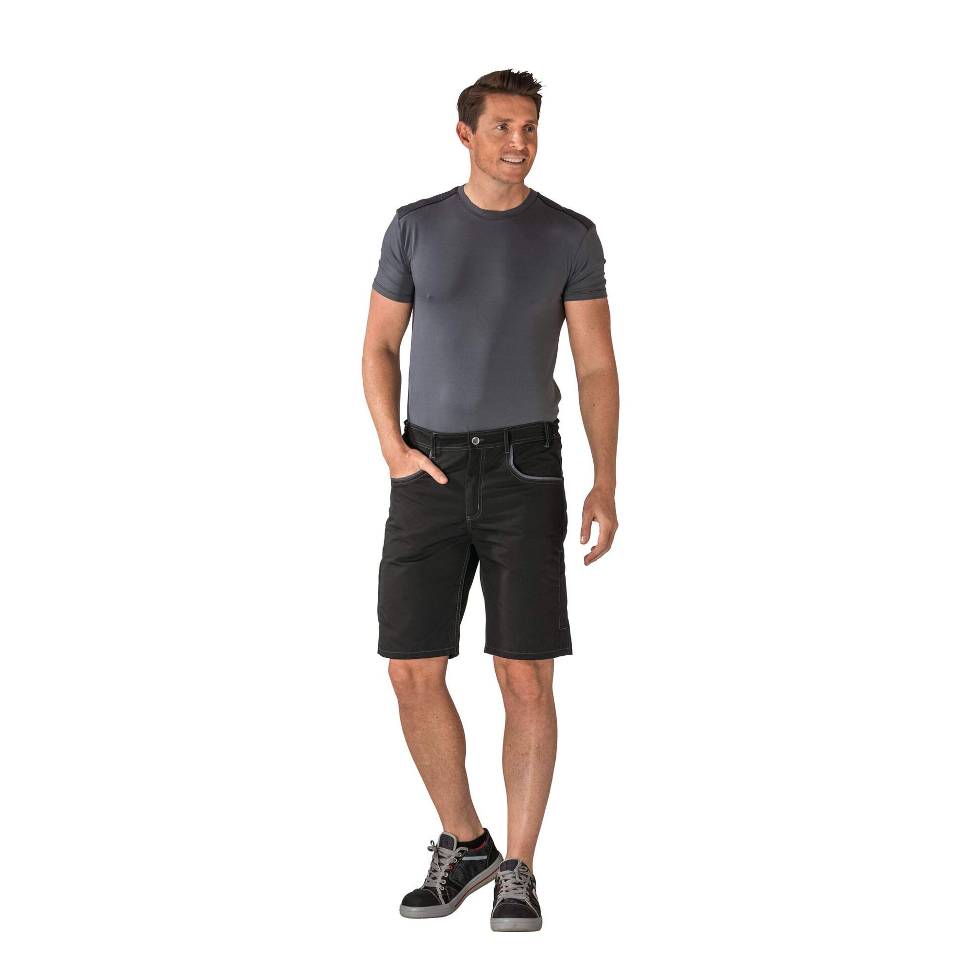planam-durawork-shorts-schwarz-grau-gr-e-l image 5