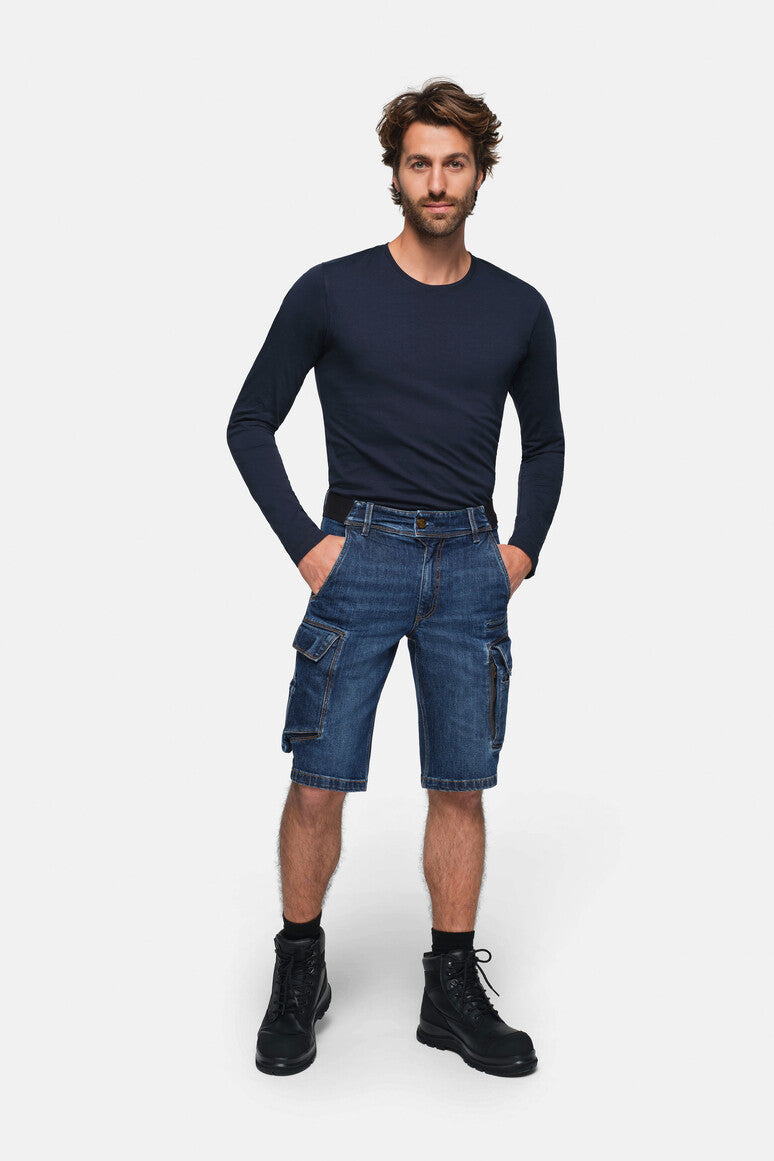 hakro-no-736-worker-jeansshorts-dyneema-x-stretch-eco image 7