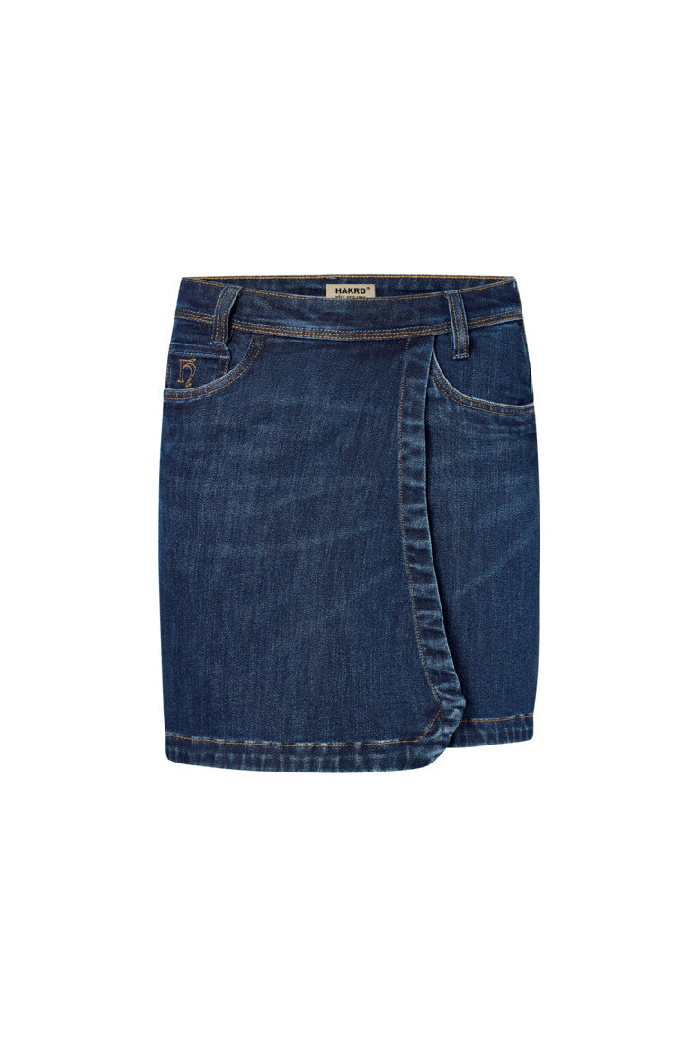 hakro-no-732-damen-5-pocket-jeansskort-x-stretch-eco-jeansrock-mit-shorts image 1