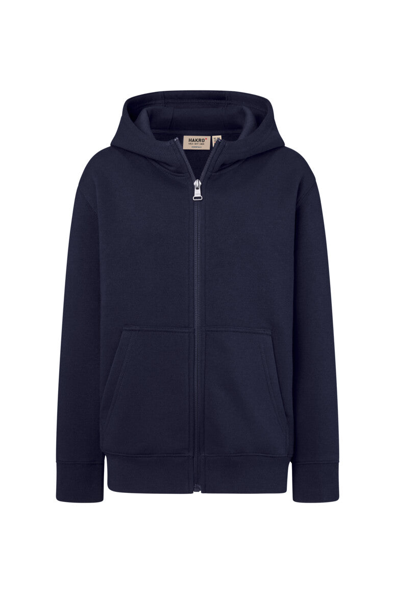 hakro-no-565-kinder-kapuzen-sweatjacke-bio-baumwolle-regular-fit image 1