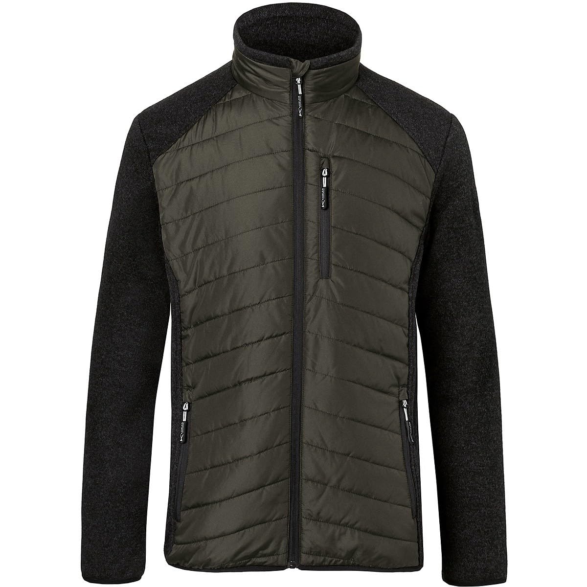 k-bler-activiq-hybridjacke-strickfleece-stepp-atmungsaktiv-isolierend image 1
