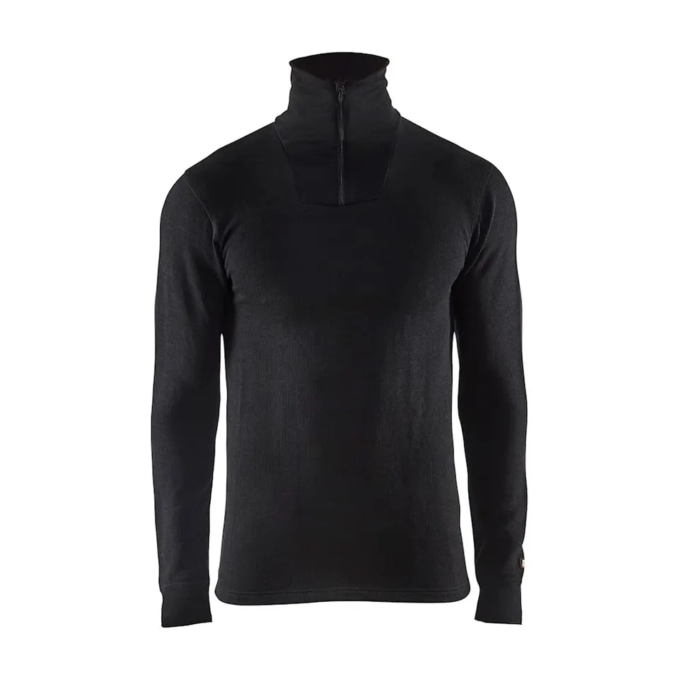 bl-kl-der-4894-xwarm-unterhemd-schwarz image 1