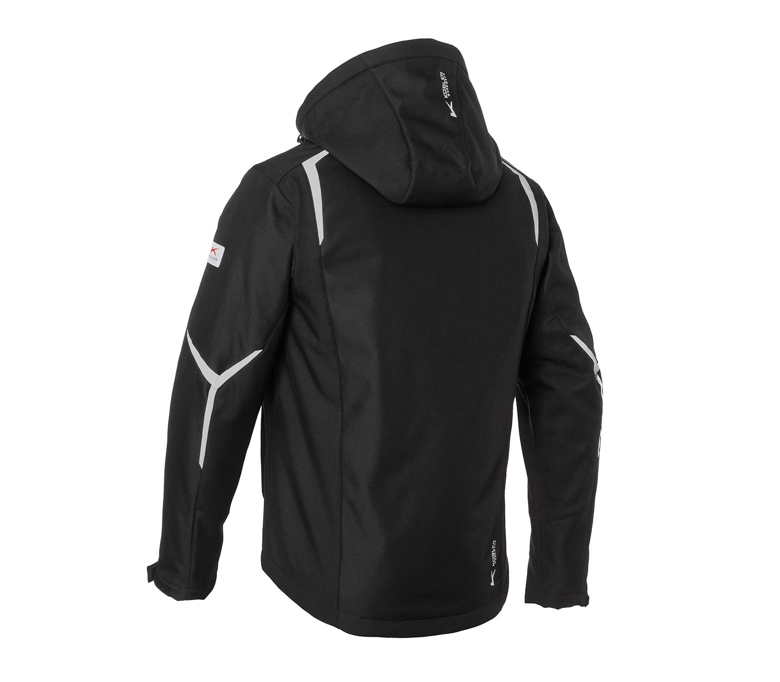 k-bler-activiq-softshell-jacke-herren-windabweisende-arbeitsjacke-mit-reflex image 3