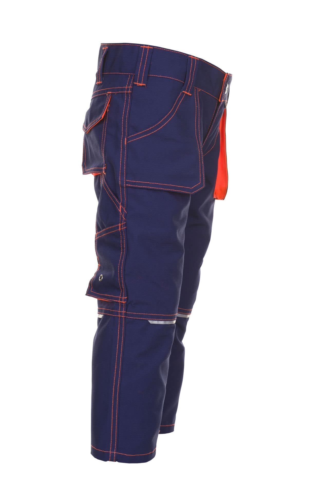 planam-basalt-kids-junior-bundhose-oliv-orange-122-128 image 3