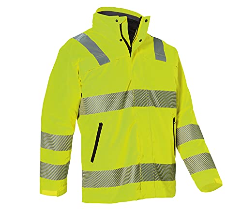 k-bler-reflectiq-wetterparka-psa-2-mit-stepp-innenjacke-warnschutz-parka-wasserd image 3