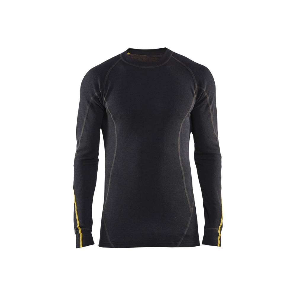 bl-kl-der-4794-flammschutz-unterhemd-78-merinowolle-schwarz-xs image 1