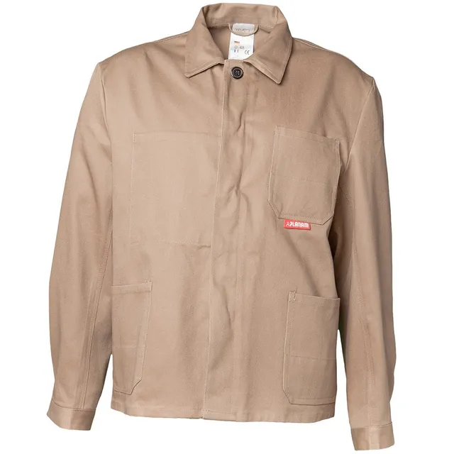 planam-bw-290-jacke-arbeit-khaki-arbeitsjacke image 1