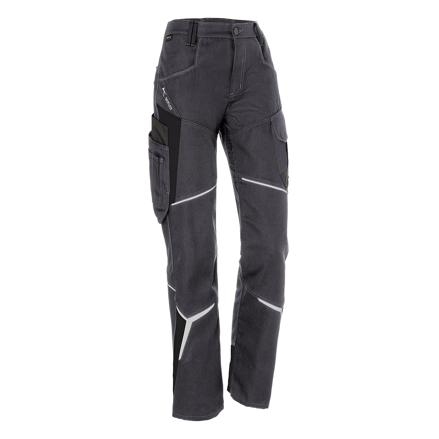 k-bler-bodyforce-damen-arbeitshose-mit-stretch-und-reflex-damenhose image 6