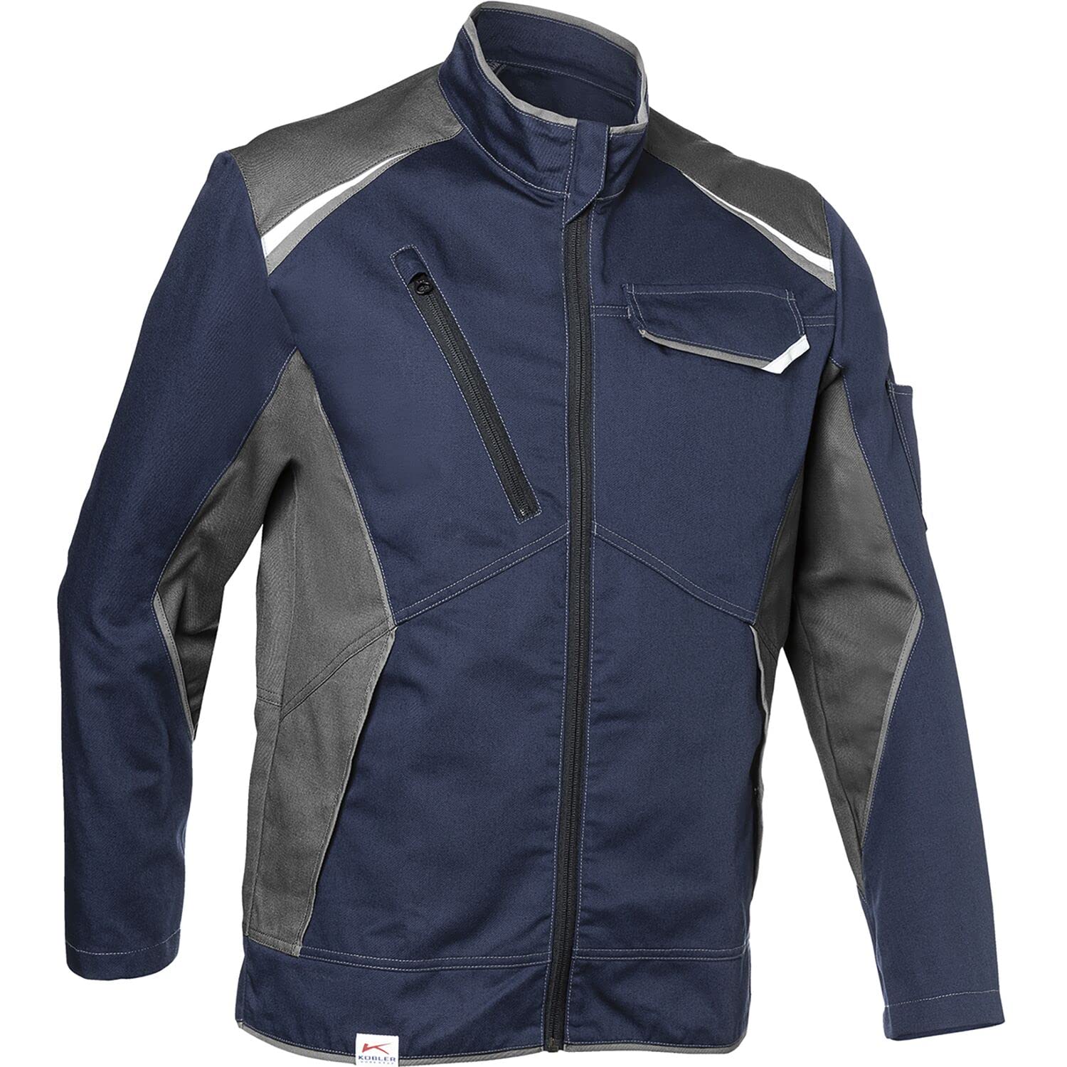 k-bler-iconiq-jacke-dunkelblau-anthrazit-gr-l image 1