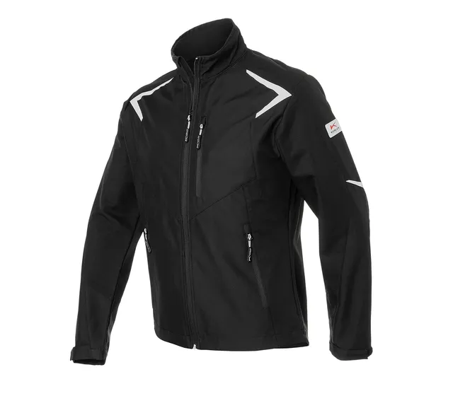k-bler-bodyforce-softshelljacke-athletische-workwear-jacke-mit-reflex-details image 1