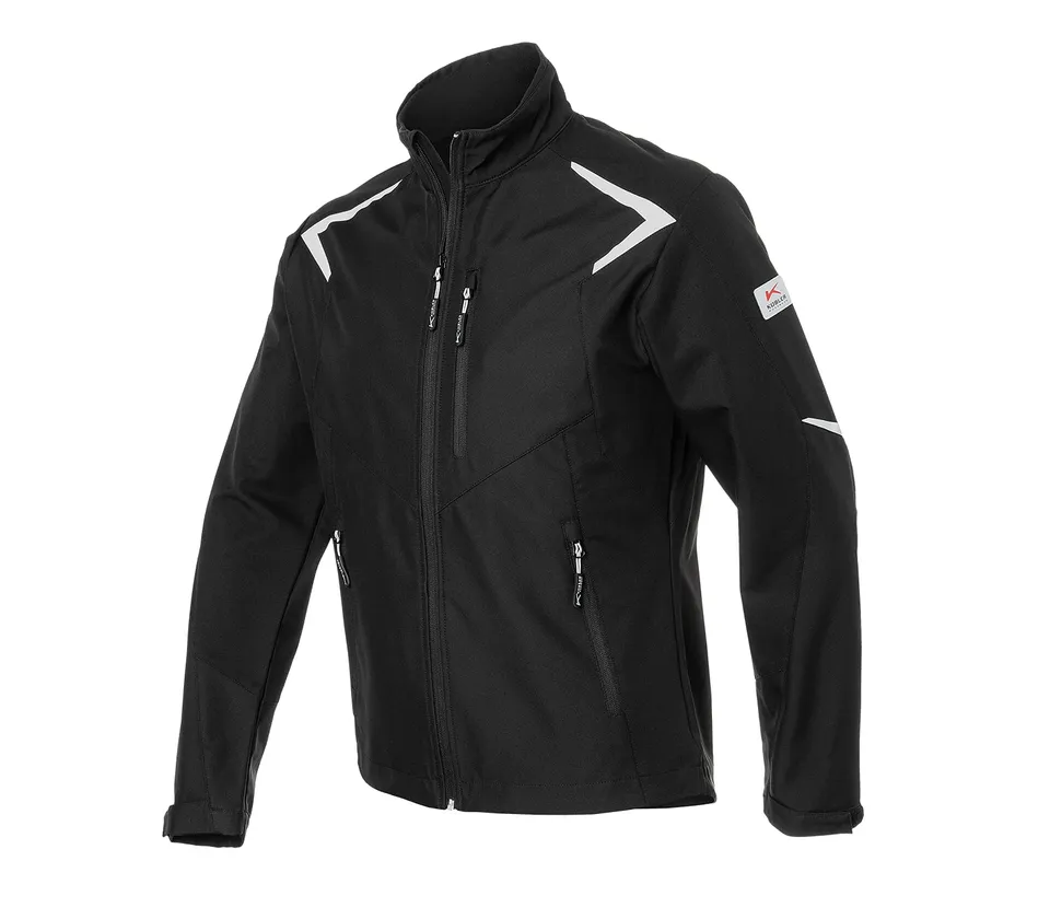 k-bler-bodyforce-softshelljacke-athletische-workwear-jacke-mit-reflex-details image 1